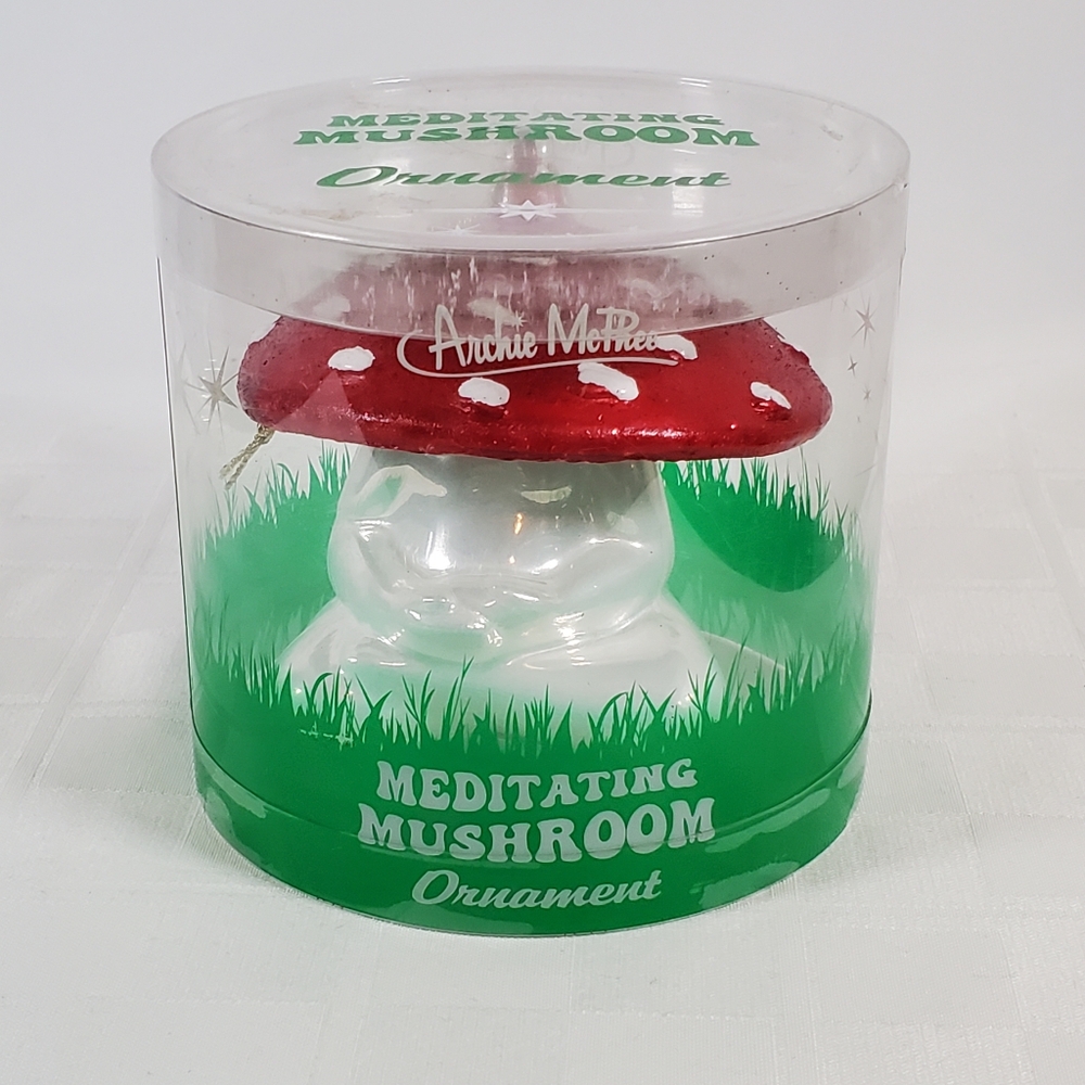 NWT'S Meditation Mushroom Ornament